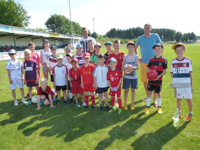 Thomas Borenitsch, Alois Höller, SV Antau Nachwuchs | Foto: Werner Szuppin