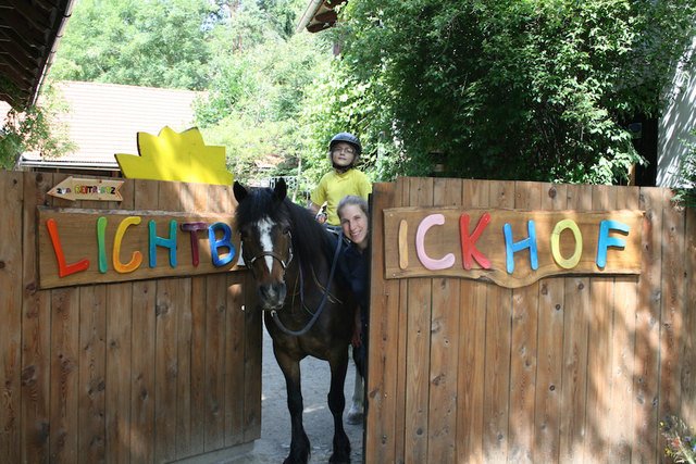 Roswitha Zink, Therapiepferd Felicita und Sebastian