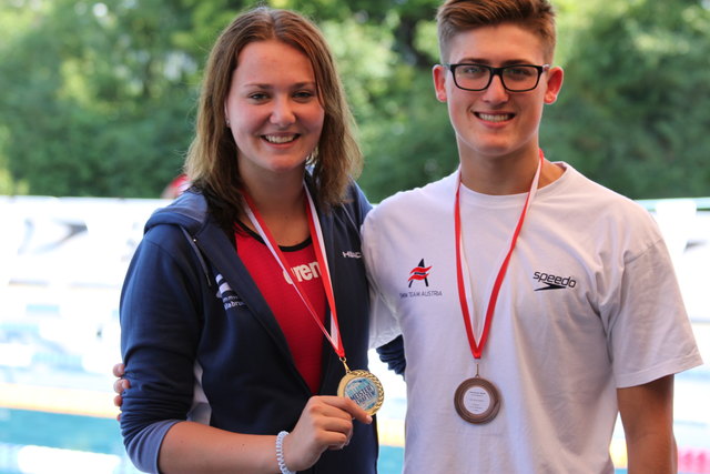 Madita Untersberger und Patrik Lenzeder