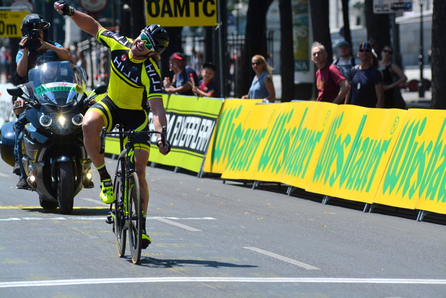 Leo Hillinger, Sieger des Promi Radbewerbes