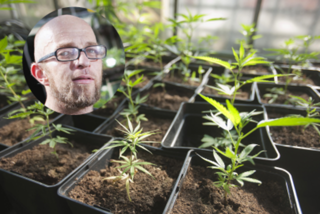 Kopf der Pflanzenkundgebung: Markus Winter, Cannabis Social Club Wien