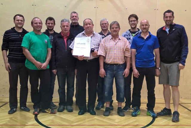 © USV Krakauebene - der Vorstand des USV gratuliert