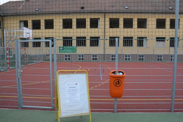 Der bei der Jugend sehr beliebte Spielplatz in Zellerndorf bleibt bis zu einer Lösung des Problems geschlossen.Foto: Josef Messirek