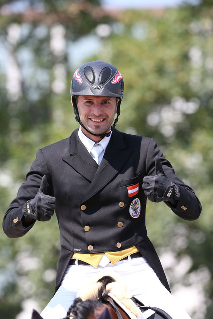 Der Feldbacher Reiter hatte in Niederösterreich Grund zum Jubeln. | Foto: orangephoto
