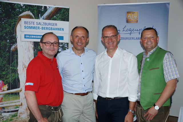 Christian Baumann, Leo Bauernberger, Arnold Oberacher Wolfgang Hetteger.