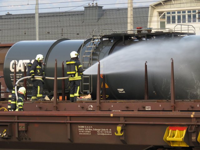 Chemieunfall in Wörgl. | Foto: ZOOM-Tirol