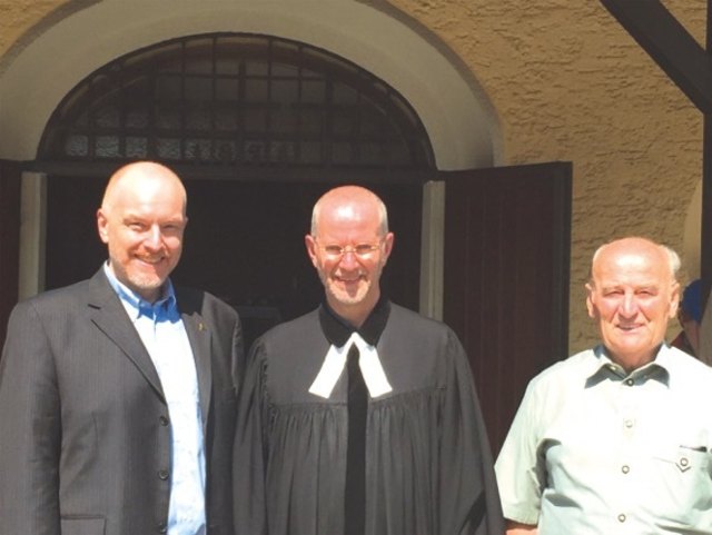 Andreas Gerhold nahm Abschied, Robert Eberhardt ist der neue evangelische Pfarrer in Voitsberg. | Foto: KK