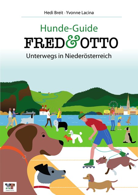 Den 250 Seiten starken Hunde-Guide "FRED & OTTO unterwegs in Niederösterreich" gibt es ab Ende November 2015 um 14,90 Euro im Handel.