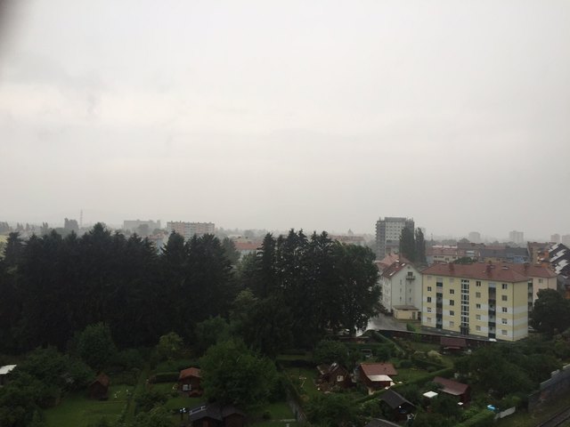 Unwetter in Graz