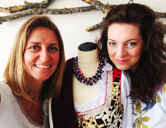 Zwei Frauen, eine Idee: Martina Ressmann (links) und Schneiderin Stefanie Kaiser | Foto: KK