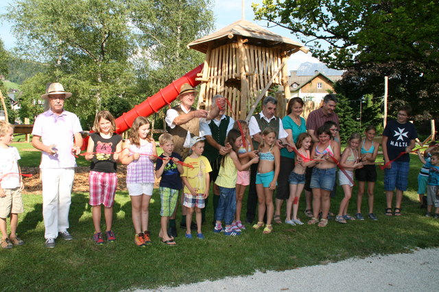 Kürzlich wurde der Motorikpark in der Marktgemeinde Bad Goisern eröffnet.