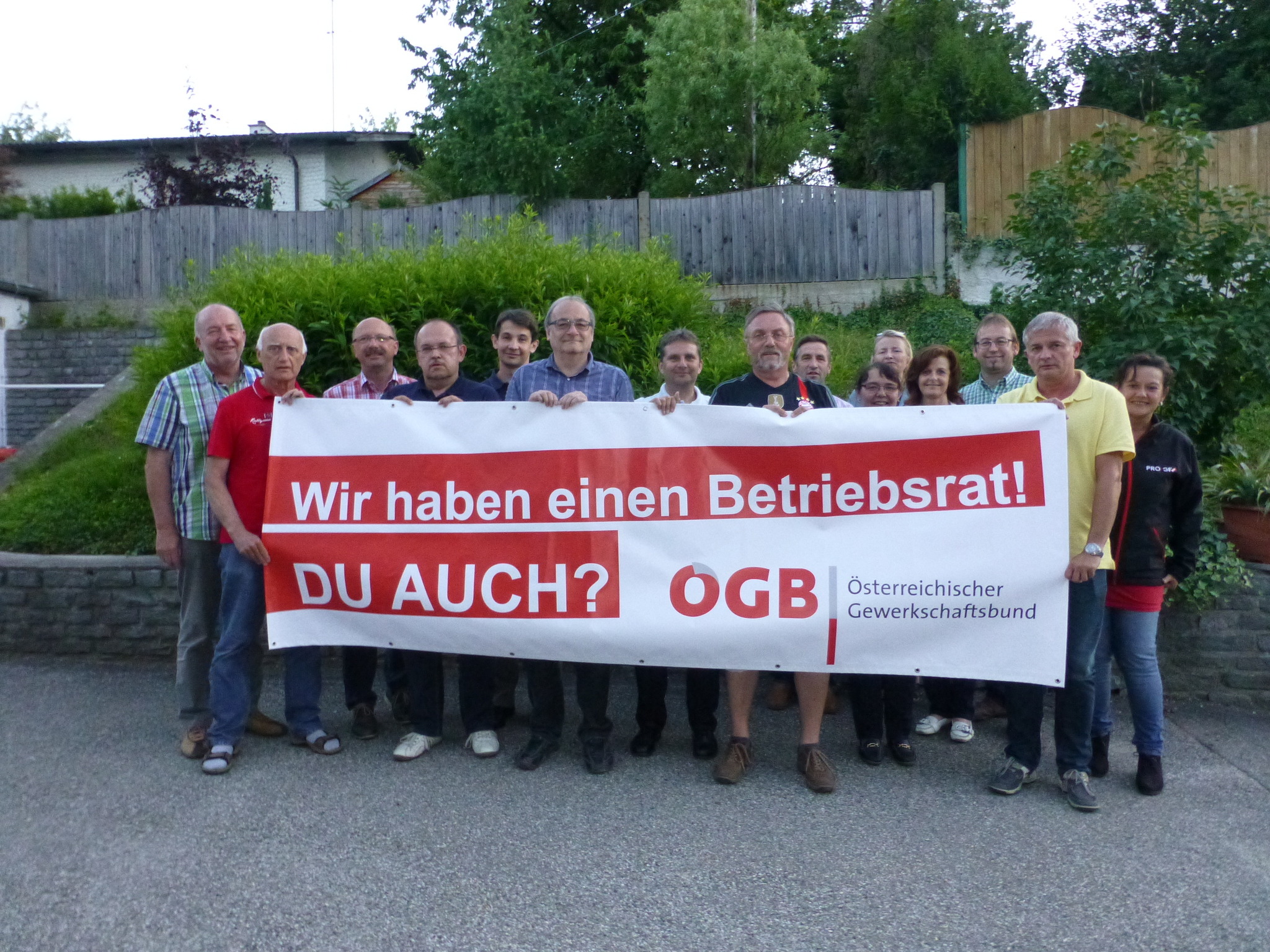 ÖGBKampagne Wir haben einen Betriebsrat Du auch?“ Gmünd