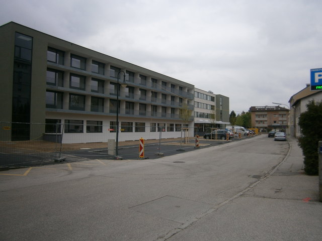 Parkplätze sind fast fertig