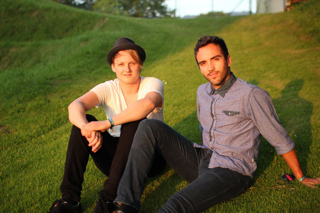 René Podesser (li.) und Manuel El-Tohamy (re.) sind die Masterminds von Solarjet