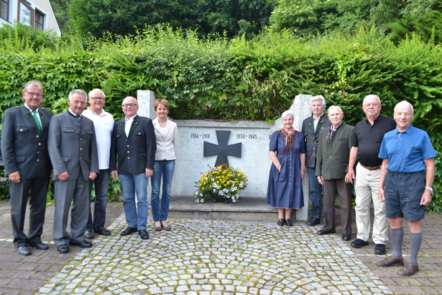 Neu gewählter Vorstand des Kammerner Kameradschaftsbundes.