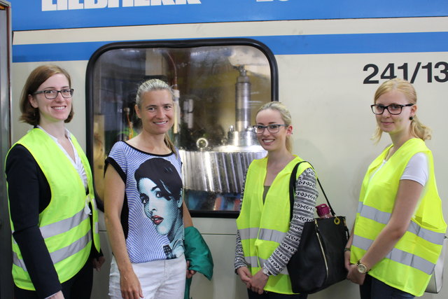 Valborg Burgholzer-Kaiser führte die Besucherinnen durch ihr Unternehmen. | Foto: WKOÖ