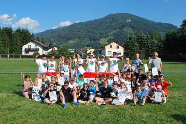 Über 70 Kinder hatten beim Triebener Hopsi-Hopper-Fest jede Menge Spaß und Bewegung. | Foto: KK