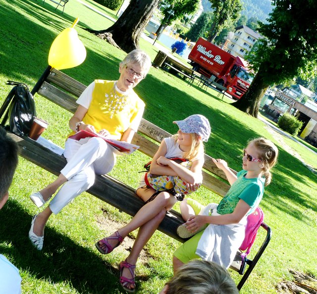 Ehrlich, es gab kein Bier für die Kinder, auch nicht bei Leseoma Margarethe!