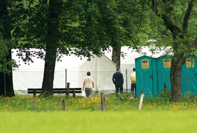 Bis 31. Juli sollen die Zelte abgebaut werden.
