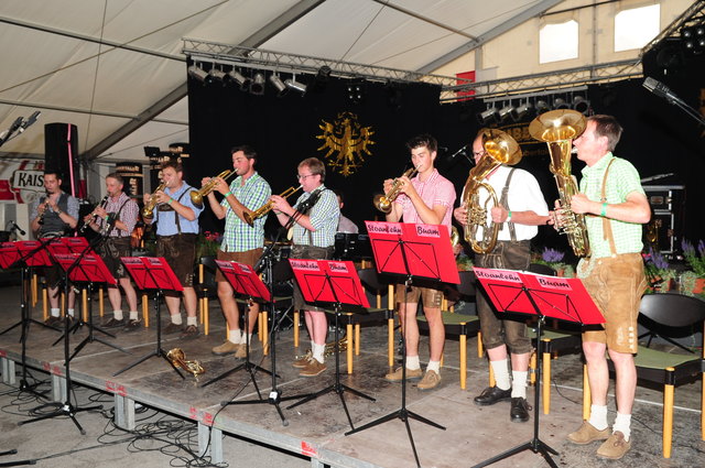 "Bühne frei – Vol. III" –  die Stoanlehnbuam aus Gries im Sellrain waren neben anderen Ensembles auch dabei!