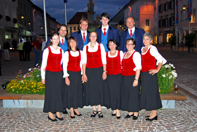 Das Vokalensemble Kärnten unter der Leitung von Franz Josef Isak | Foto: KK