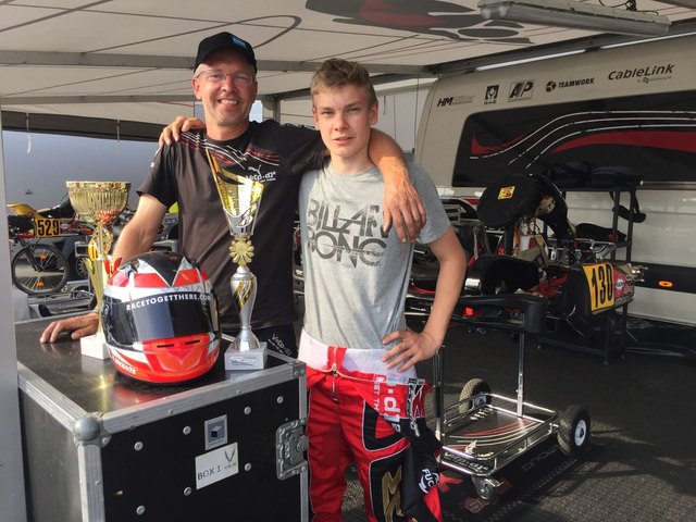 Daniel Machacek aus Markt Piesting wurde hervorragender 2. in Vysoke Myto (CZE).