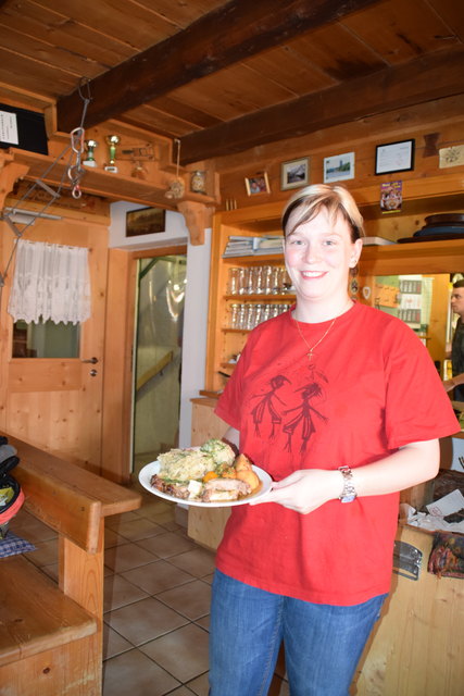 Alexandra Isser von der Magdeburger Hütte