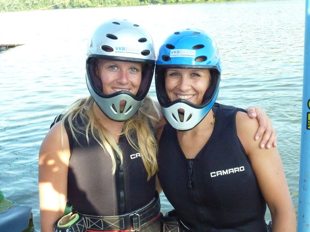 Bianca (li.) und Nadine Schall vom WWSC Asten-Ausee. | Foto: privat