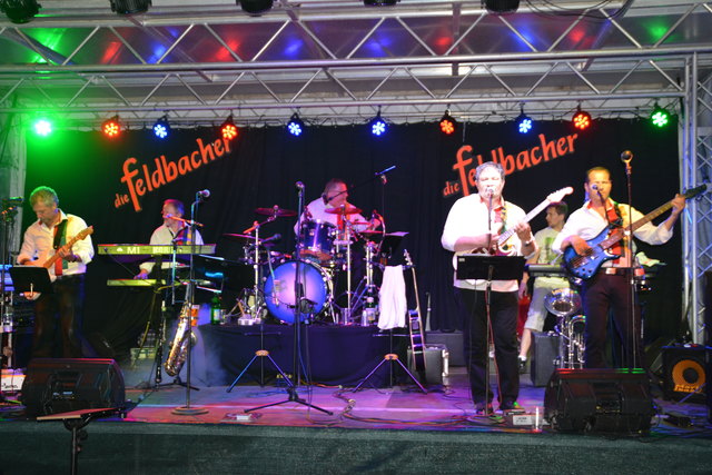 Die Feldbacher sorgten für beste Tanzmusik und gute Stimmung