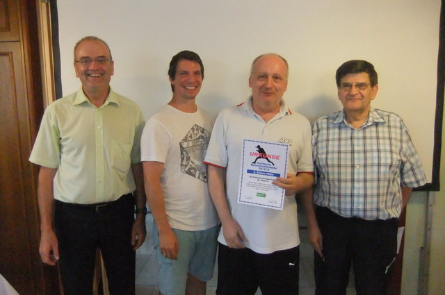 SG. Pottenbrunn/ St. Pölten Meister 3. KLasse von links Eduard Herzog. Scharf Richard. Petrey Marcel und Walter Ast