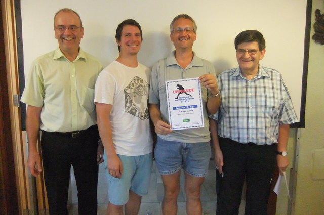 Meistertitel für die Senioren 70+ an Sg. St. Veit - Hainfeld