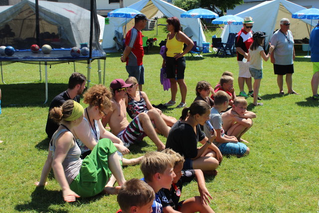 Perfektes Wetter in St. Oswald am Integrations-Ferienlager | Foto: BRS/LiKi