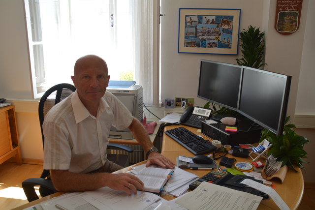 Der Stadtamtsdirektor der Stadtgemeinde Scheibbs Gerhard Nenning gibt Auskunft.