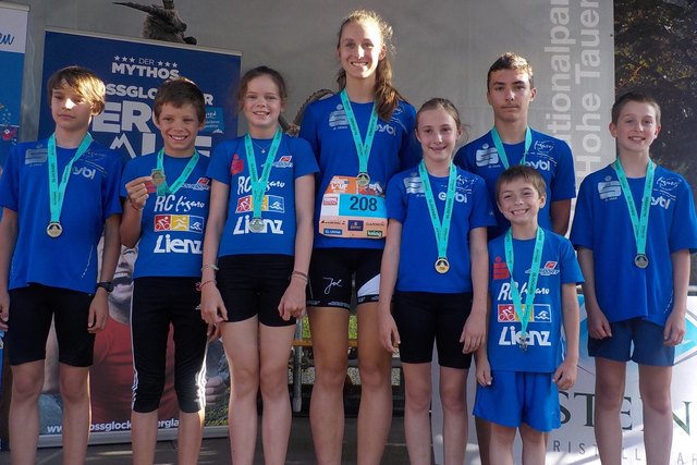 Die erfolgreichen Figaros Patrick, Jonas, Leonie, Anna, Xenia, Nick, Ken und Max (v.l.) | Foto: RC Figaro Lienz