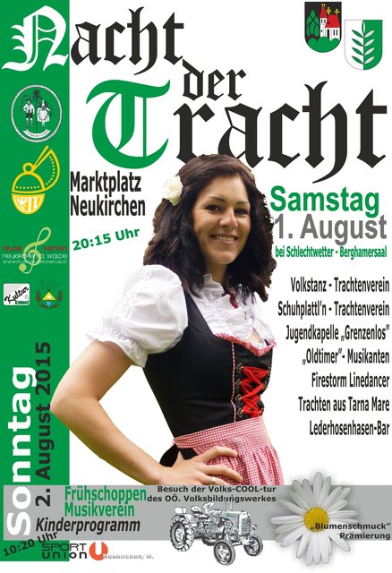 Plakat mit Julia Kriegner