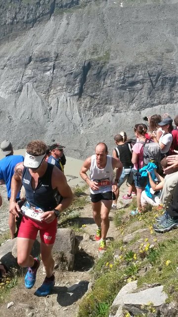 Hannes Farnleitner kurz vor dem Ziel