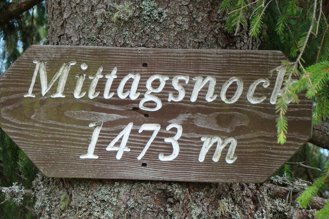 Mittagsnock oberhalb vom Weissensee
