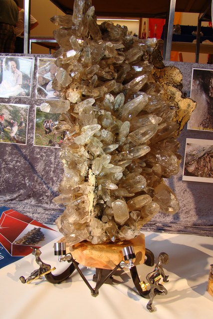 Bergkristallstufe aus dem Maltatal