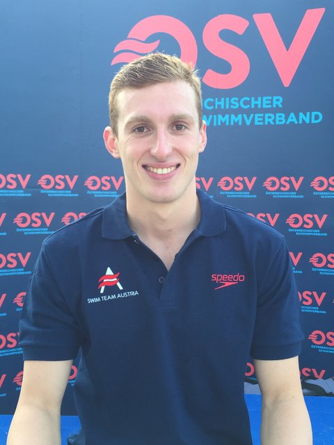 Johannes Dietrich darf sich bester Brustschwimmer Österreichs nennen