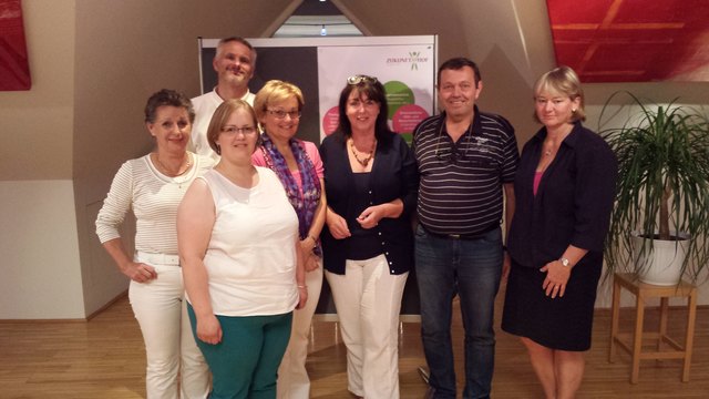 Der Vorstand des Vereins "Hofer helfen Hofern" hat große Ziele. | Foto: Gemeinde Hof