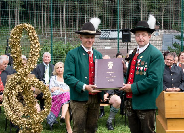 v.li. der Schriftführer Ing. Josef Kremser und Obmann Martin Kandler