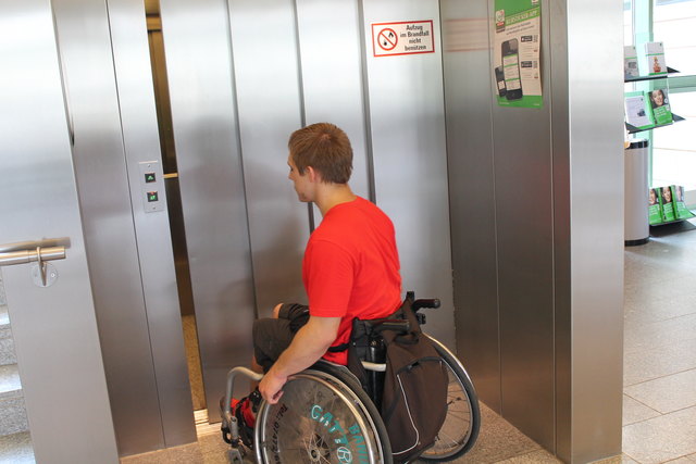Lift in der WK Perg