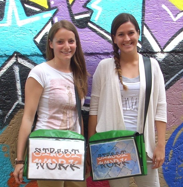 Streetworkerinnen Theresa & Jacqueline