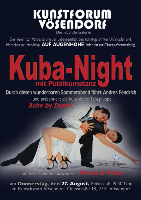 Wir vom Kunstforum laden herzlich ein.