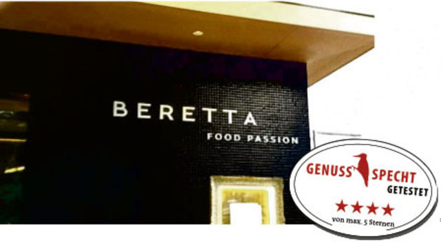 Café-Restaurant-Bar Beretta Food Passion Müllerstraße 15 6020 Innsbruck www.beretta-food-passion.at 0512-58-44-44-75
Öffnungszeiten:
Täglich von 6.30 bis 01 Uhr Frühstück: Mo bis So & feiertags von 6.30 bis 10.30 Uhr Mittagsmenüs: Mo bis Fr: 11.30 bis 14.30 Uhr Brunch: So & Feiertag von 11 bis 15 Uhr
