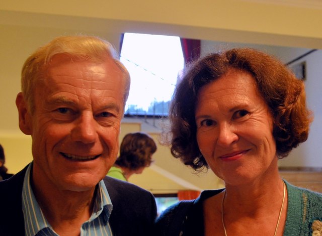 Richter a.D. Arnold Riebenbauer mit Partnerin Regina Pleschberger