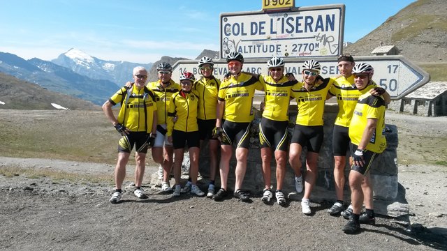 von links nach rechts: Rudi Peyreder, Michael Roth, Gertrude und Wolfgang Rizy, Heinz Farthofer, Gerhard Hofbauer, Eugen Traussner, Martin Fasching, Josef Baumgärtner