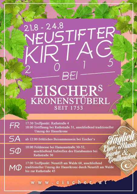 Neustifter Festplakat 2015