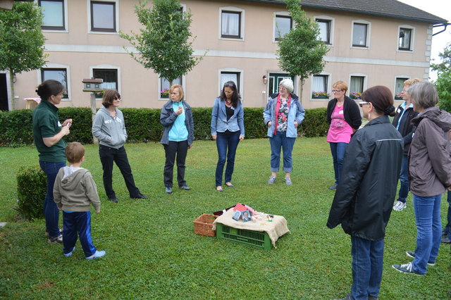 Bei der Vorstellrunde