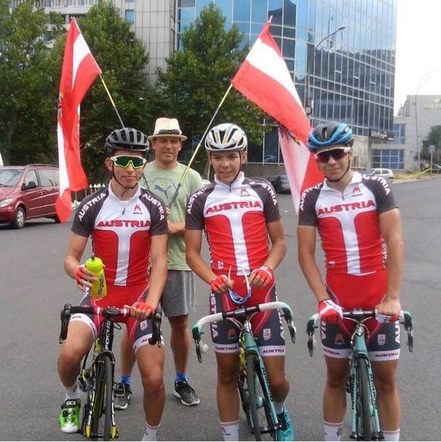 Die jungen österreichischen Olympioniken in Georgien. | Foto: KK